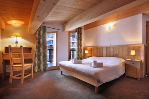Double bedroom in Cime des Arcs