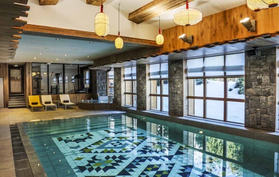 Spa and Swimming pool at Hotel le Yule - Val d'Isere
