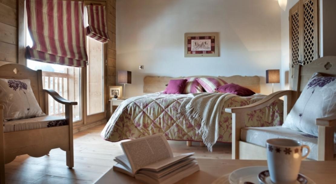 Another example of a bedroom in L'Oree des Neiges, Vallandry, France