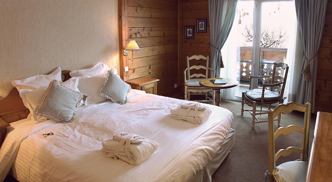 Superior room at Hotel La Marmotte Les Gets