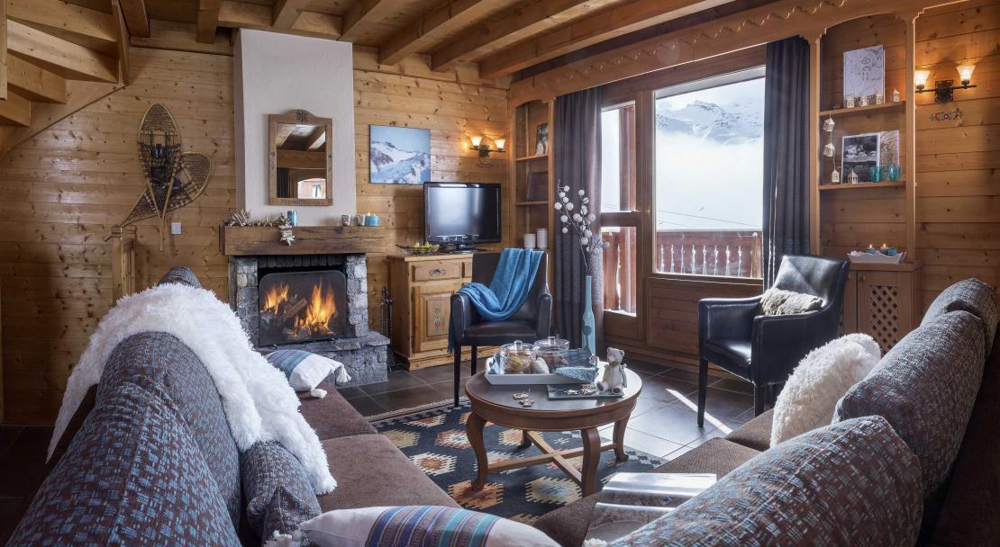 Chalet Lombarde Val Thorens Sitting Room 3