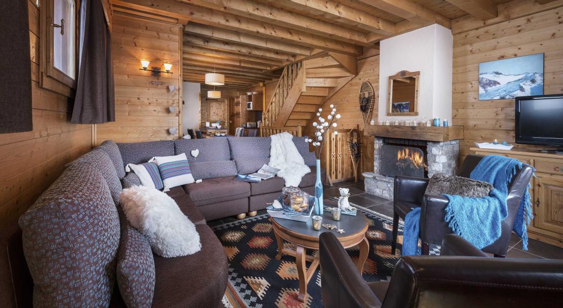 Chalet Lombarde Val Thorens Sitting Room 