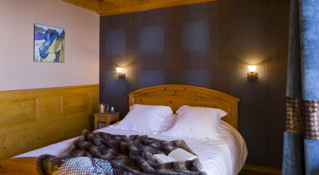 Bedroom in Chalets de la Lombarde Val Thorens