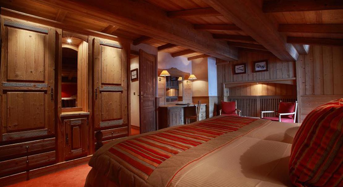 An-example-of-Category B room at Hotel Christiania Val d'Isere