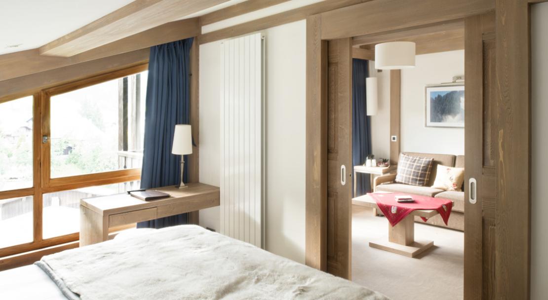 Bedroom in Hotel le Petit Dru Morzine