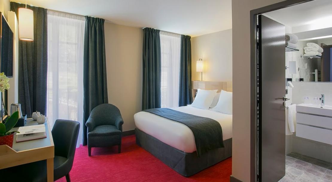 Hotel Excelsior Chamonix Room with Bathroom