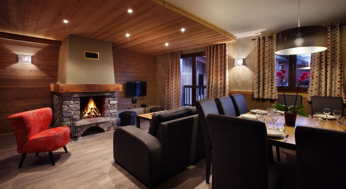 Apartment with Fireplace - Arolles - Les Arcs
