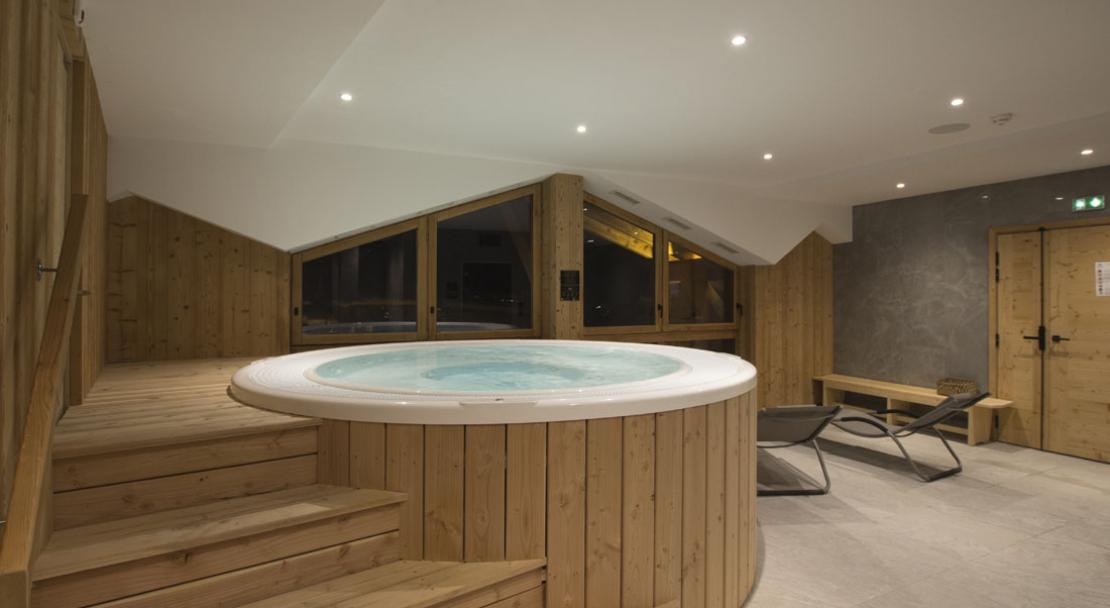 Hot tub jacuzzi Hotel L'Avancher Val d'Isere
