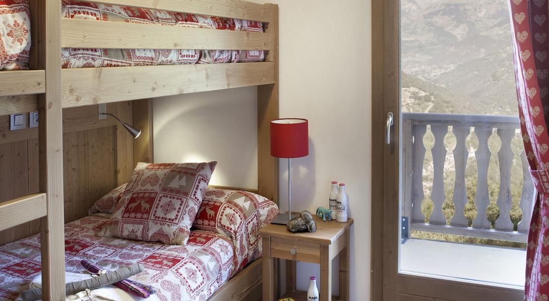 Bunk Beds in Residence Le Ruitor Sainte Foy