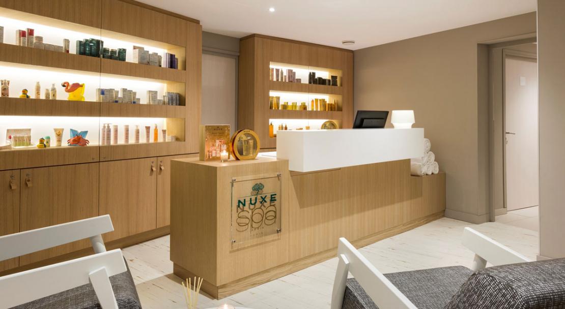 Nuxe spa experience treatments Hotel Araucaria, La Plagne