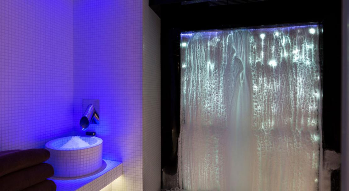 Ice room grotto spa wellness Hotel Araucaria La Plagne