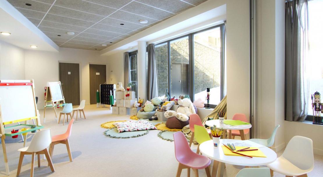 Prestige Residence l'Eclose, Alpe d'Huez, playroom; Copyright: Odalys