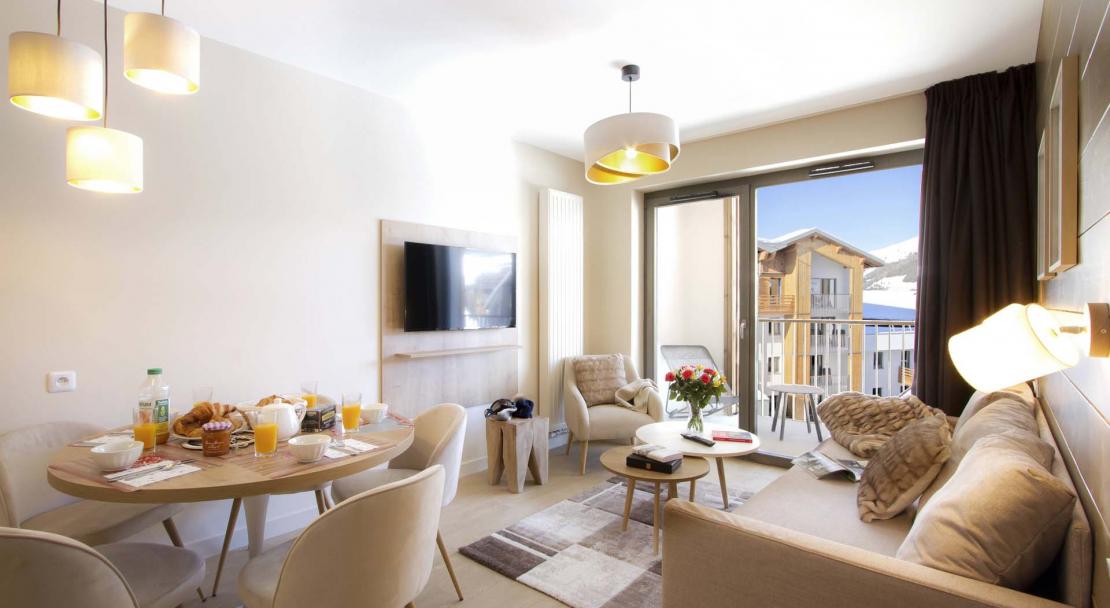 Prestige Residence l'Eclose, Alpe d'Huez, apartment; Copyright: Odalys