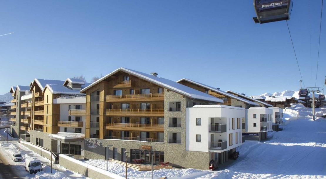 Prestige Residence l'Eclose, Alpe d'Huez, exterior; Copyright: Odalys