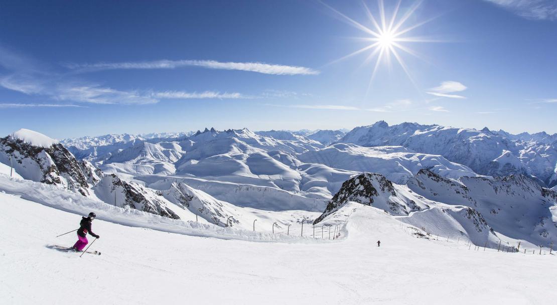 Sunny Slopes of Alpe d'Huez