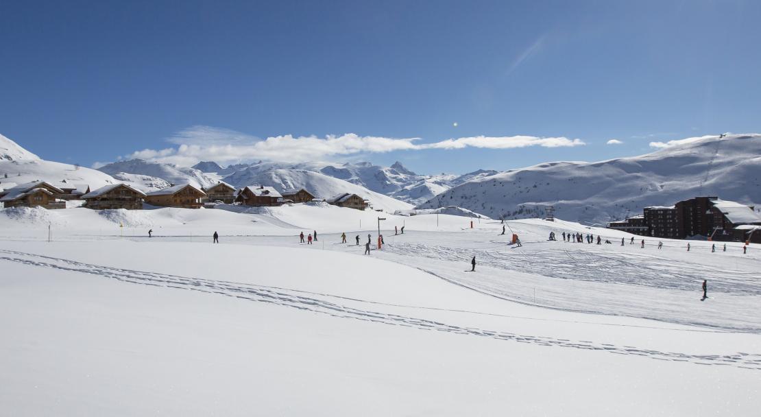 Gentle Slopes in Alpe d'Huez
