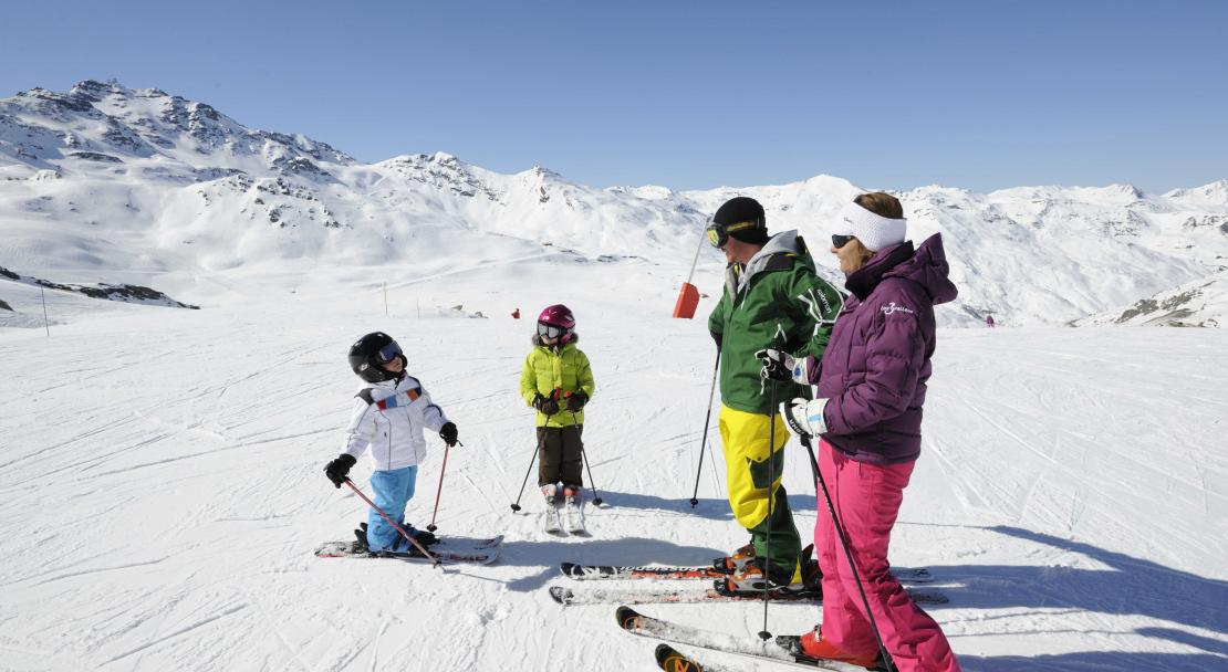 Val Thorens, France, Family Skiing