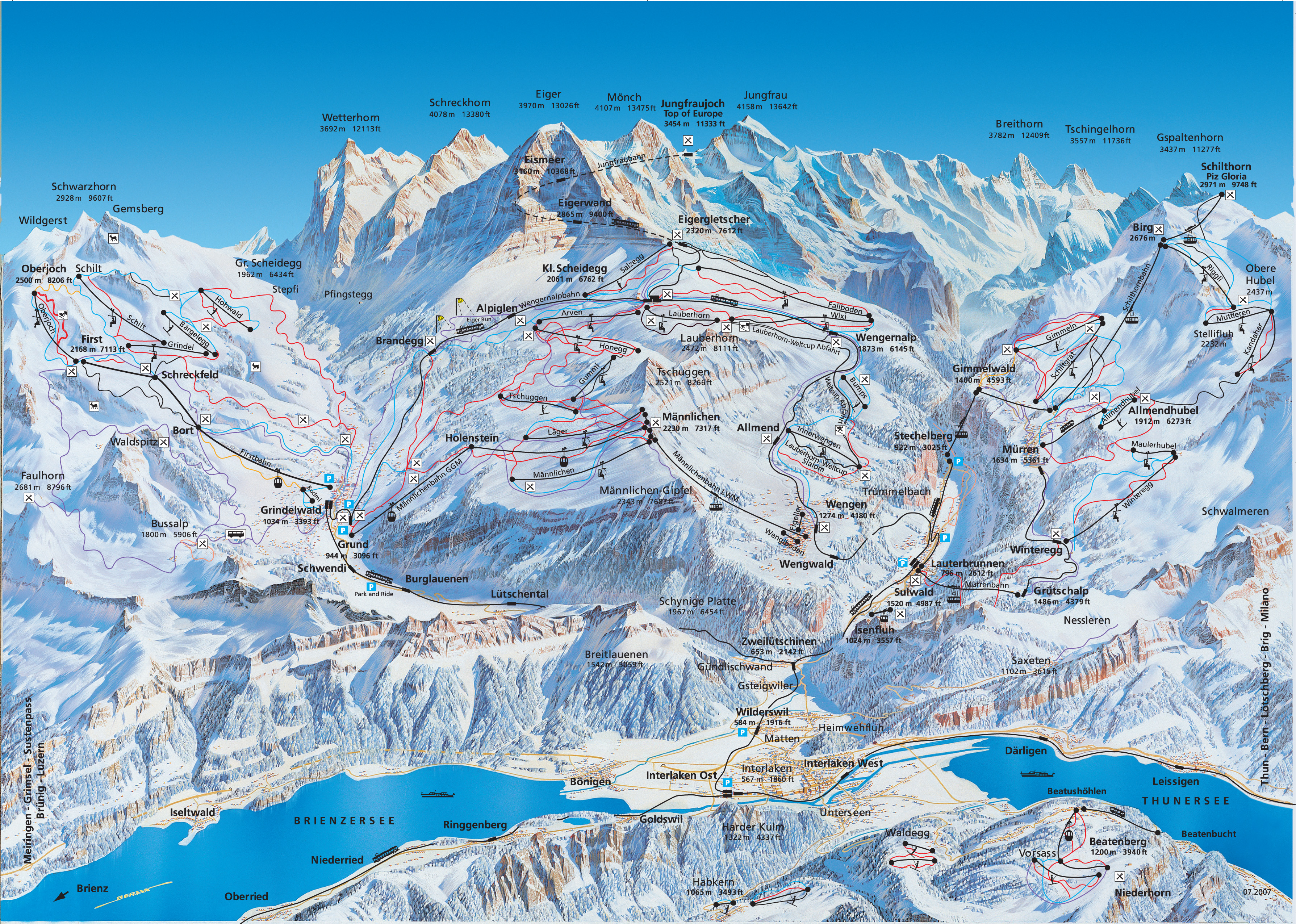 Image result for wengen ski map Венген (Wengen), Швейцария - горнолыжный курорт Венген в Швейцарии - история, путеводитель по Венгену, фото. Карта горнолыжных склонов Венгена, цены
