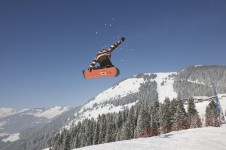 The Smooth-Park is the ideal place to perfect tricks; Copyright: Jean-François Vuarand – Châtel Tourisme