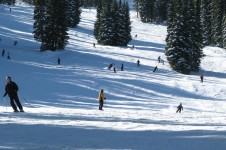 A great resort for learning with loads of easy runs and an excellent ski school.
