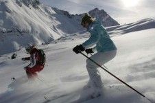 The ski area around Courchevel is an intermediate’s paradise, with its long, gentle and sweeping blue runs