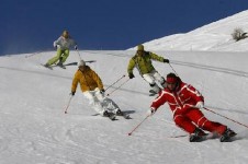 Move from intermediate to expert with great lessons from the ESF Montchavin-Les Coches Ski School