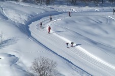 Cross country skiing in Les Menuires