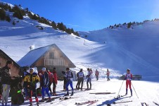 Cross country skiing is popular in Valmorel, try it for yourself and glide along some of its beautiful trails