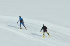 The cross country skiing in Vars is enjoyable for everyone with both easy and more challenging trails