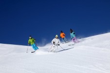 There are ample opportunities for intermediates to ski both tree-lined and wide pistes in La Clusaz