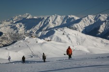 Intermediates have a great expanse of terrain to enjoy and explore in La Toussuire