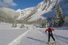 La Grand Bornand is a really good resort for Cross Country Skiing