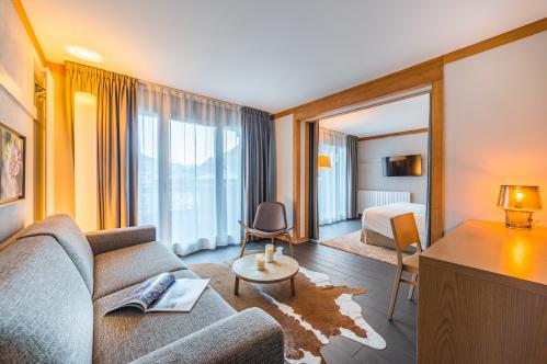 Hotel Le Morgane - Junior Suite - Chamonix; Copyright: Temmos
