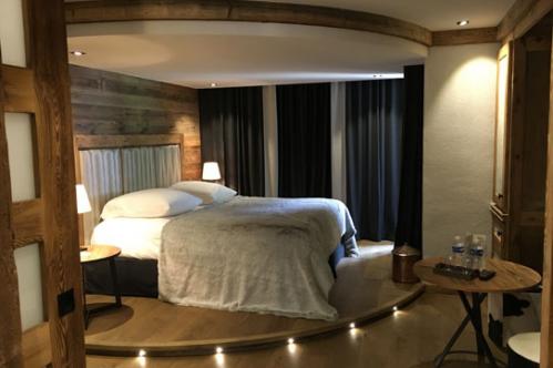 deluxe room hotel les peupliers courchevel