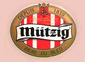 Mutzig beer in Morzine