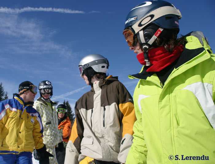 Teenagers' ski lessons - Avoriaz