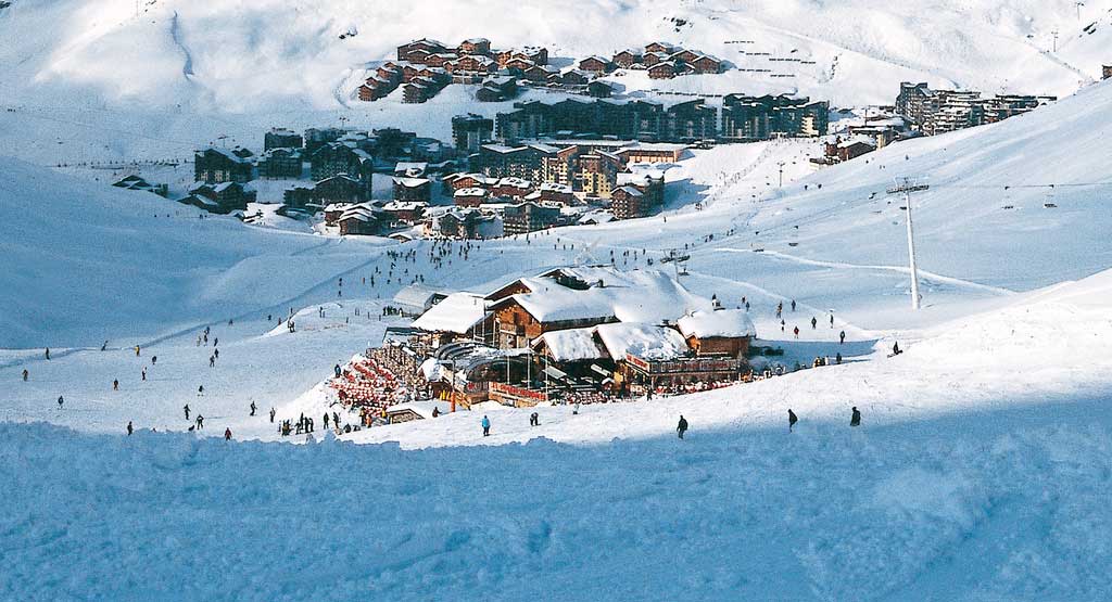 Overview of Val Thorens