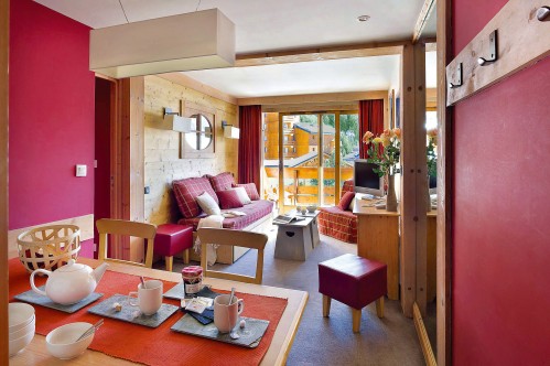 Living Area - Les Crêts - Pierre & Vacances Premium - Meribel