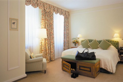 An example of a Deluxe Room at Badrutt's Palace Hotel - St Moritz