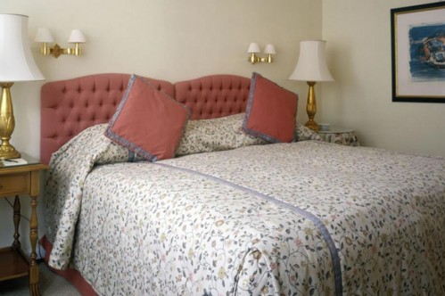 an example of a standard double room - Badrutt's Palace Hotel - St Moritz