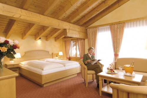 A Superior Double or Twin Room in the Silvretta Parkhotel - Klosters