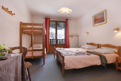 Hotel L'Eau Vive - Quadruple bedroom