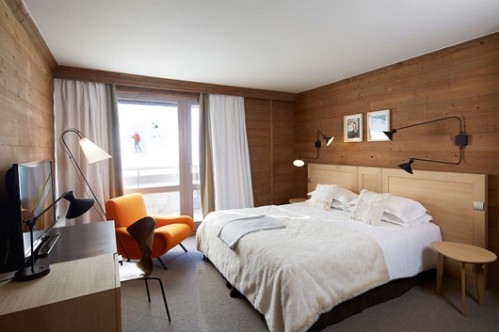 Comfort Room at Les Trois Valleés Hotel, Courchevel
