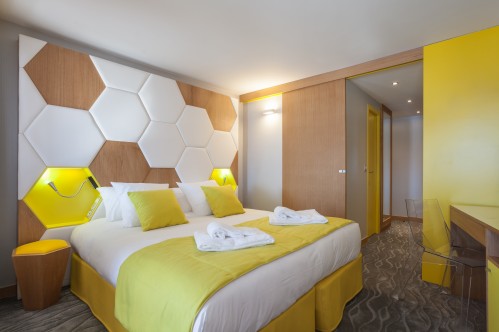 A family suite at Hotel Royal Ours Blanc Alpe d'Huez
