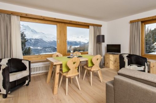 Junior Suite South at Hotel Randolins - St Moritz - Switzerland