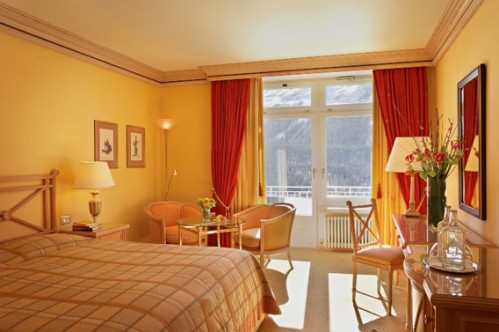 Twin Room Lake South - Kulm Hotel - St Moritz