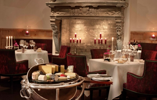 Restaurants at Kulm Hotel - St Moritz - Switzerland
