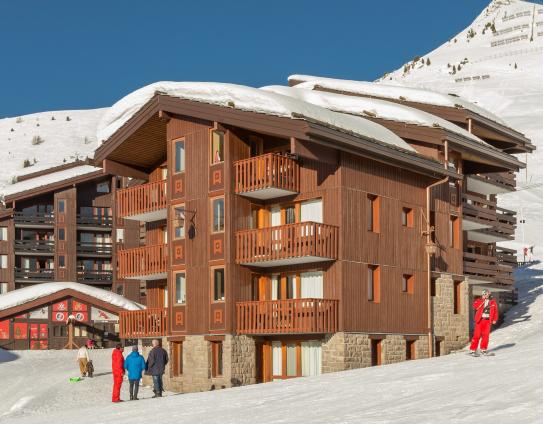 Ski Slopes and Accomodation - Beryl-Emeraude - Belle Plagne; Copyright: Imagera