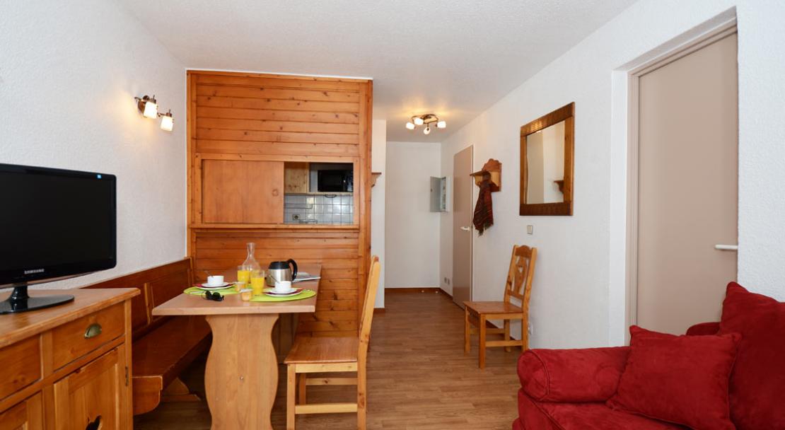 Dining and sitting room, Résidence Les Hauts du Rogoney, Val D'Isere