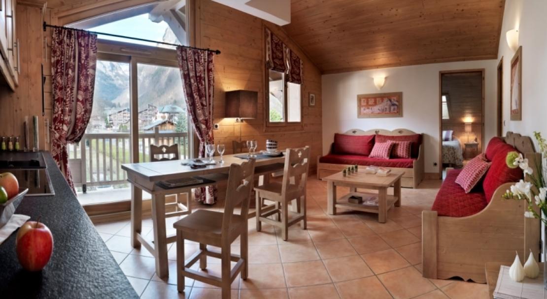 A sample of an apartment in L'Oree des Neiges, Vallandry, France